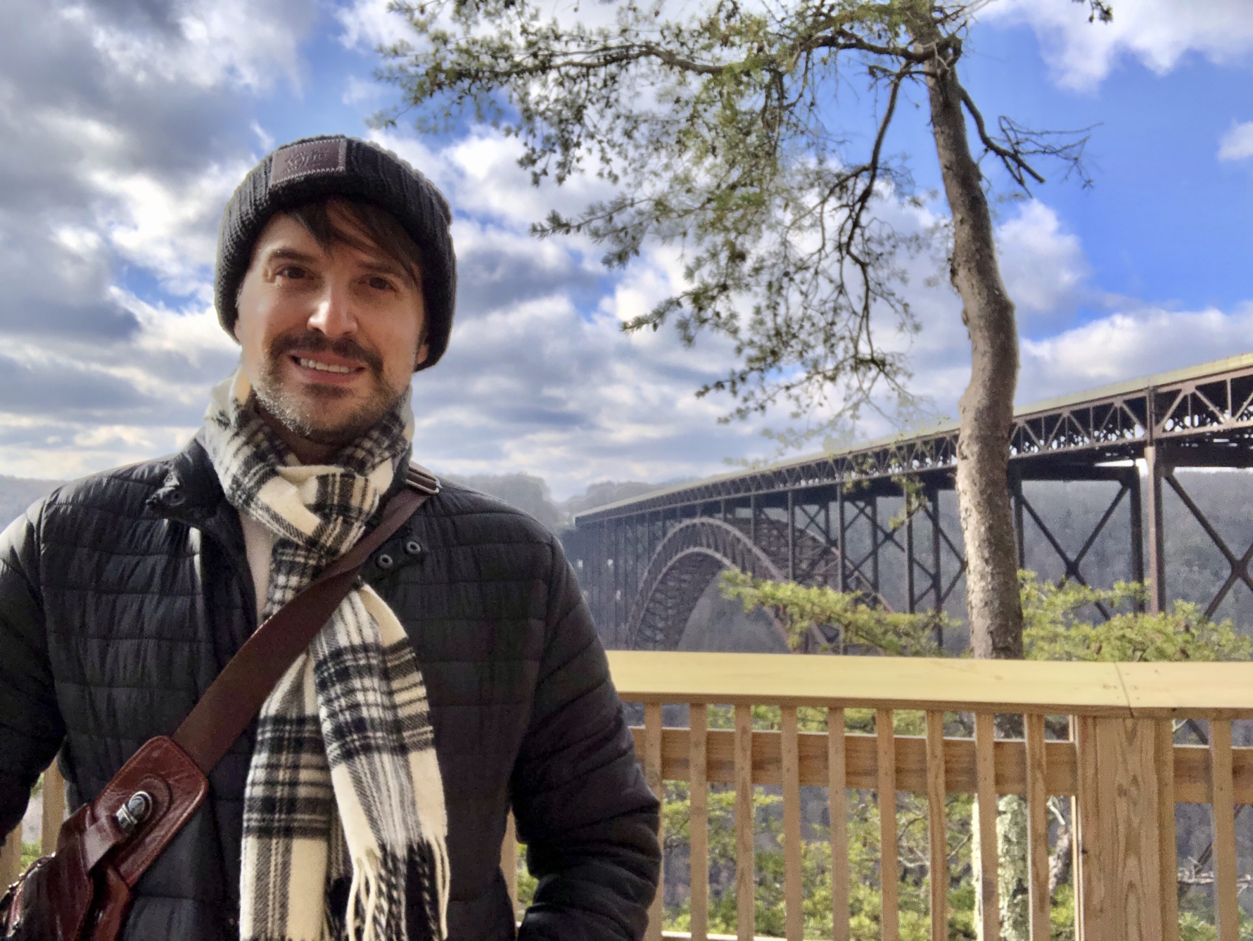 Matt Browning at the New River Gorge Bridge