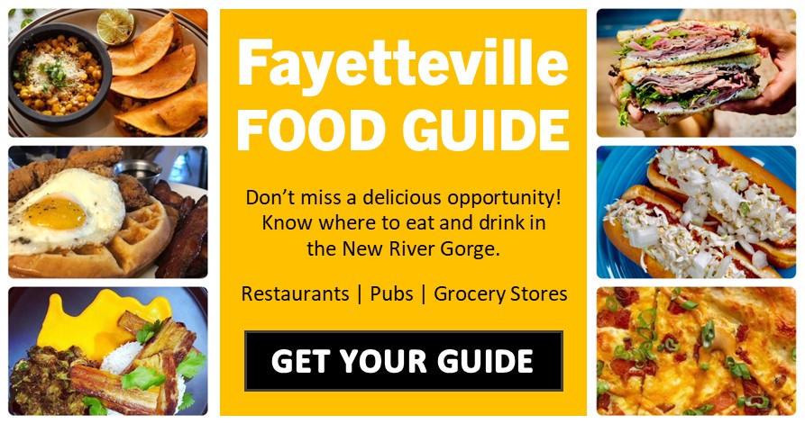 Fayetteville Food Guide. Restaurants, pubs and grocery stores. 